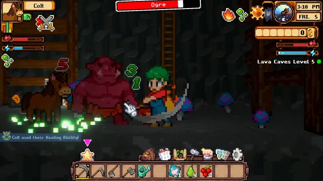 Explore the caves